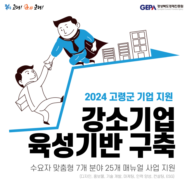 강소기업 육성기반 구축사업 카드뉴스. 경북경제진흥원 제공