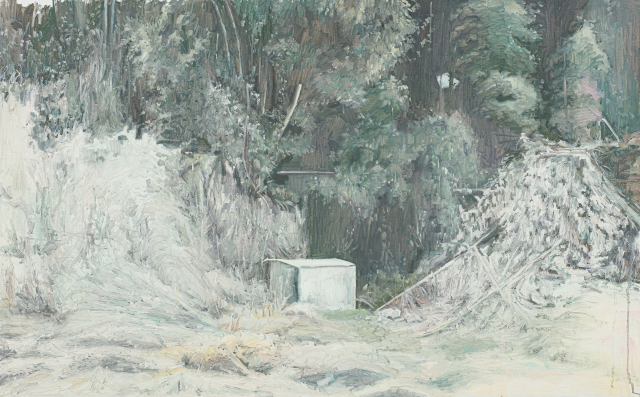 장동욱, 표류 풍경, 2022, oil on canvas, 73×117cm