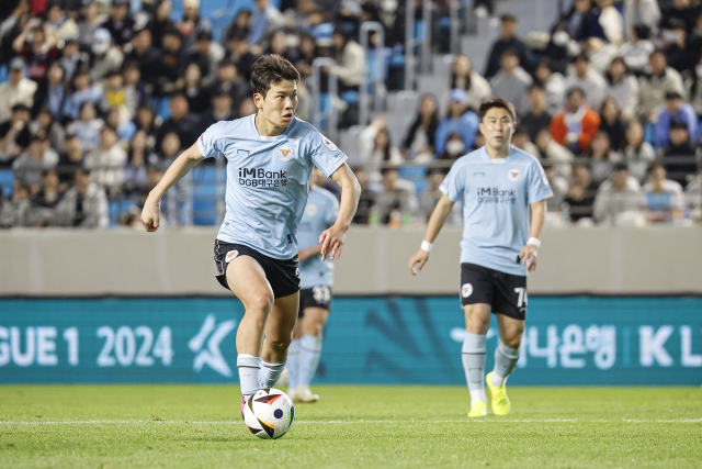 대한민국 A대표팀에 처음으로 이름을 올린 황재원 선수. 대구FC 제공