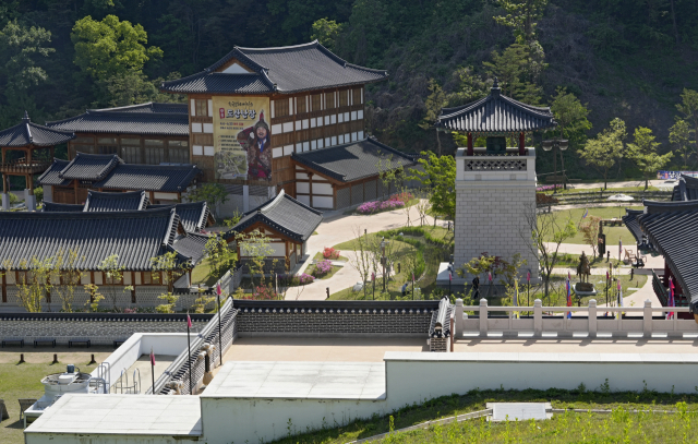 안동 한국문화테마파크 내 선비체험관의 카메라 기술을 활용한 체험 시설. 김우정 기자