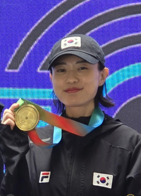사격 김예지, 바쿠 월드컵 25ｍ 권총 2차전 금메달…세계신기록
