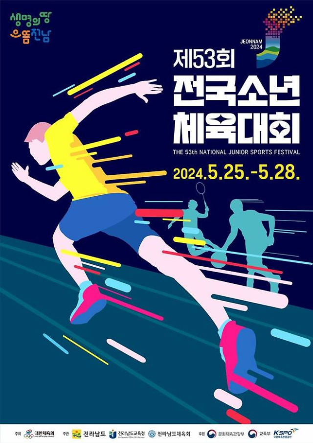 제53회 전국소년체육대회 포스터. 대한체육회 제공