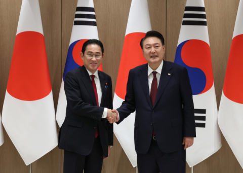 한국과 일본 정상  ‘라인야후 사태’ 상관없이 교류협력 증진하기로