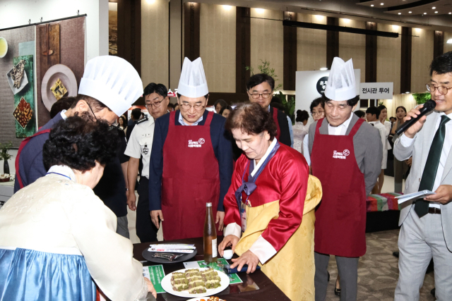 지난해 경주 화백컨벤션센터에서 열린 2023 경북 식품박람회 모습. 경주시 제공