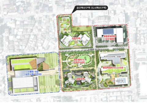 상주시청 부지, 공간혁신구역 후보지 선정…수도권이 절반 차지