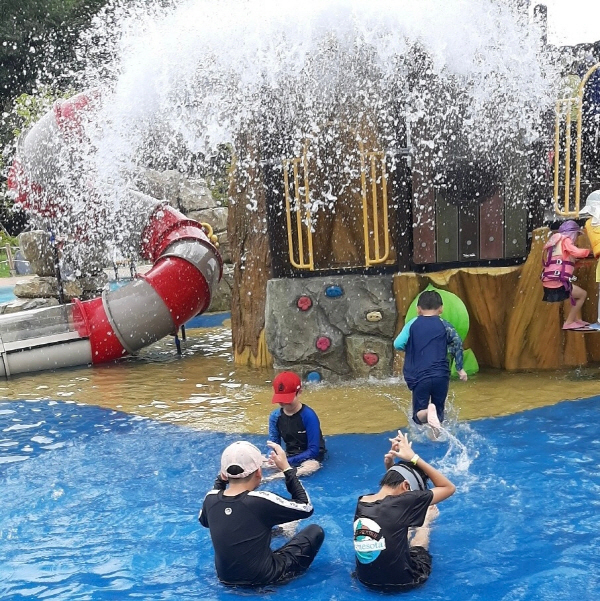 감문국이야기나라 물놀이장이 9일 개장한다. 운영기간은 8월 21일까지다. 김천시시설관리공단 제공