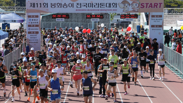 “가을과 함께 달린다!” 2024 봉화송이전국마라톤대회 9월 22일 개최