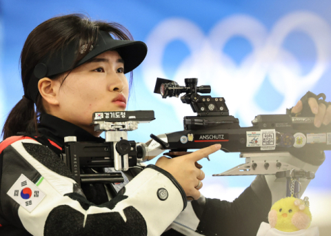 한국 첫 메달 확보…공기소총 10ｍ 혼성 금메달 결정전 진출