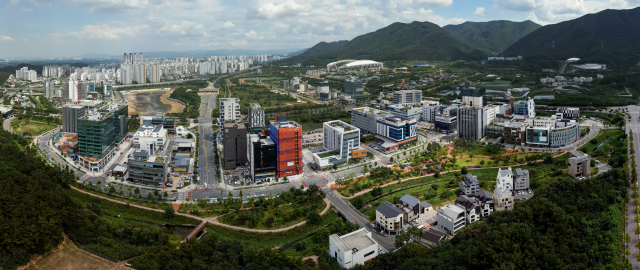 수성알파시티 전경. 수성구청 제공