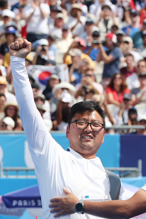 '한국 양궁' 역사 쓴 김우진 