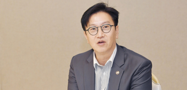 지난달 9일 김범석 기획재정부 차관이 서울 종로구 정부서울청사에서 열린 