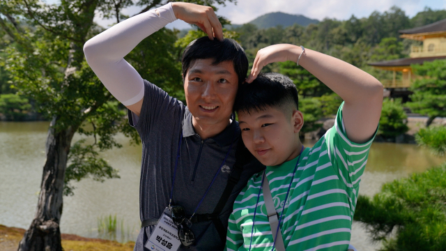 경북교육청이 사제동행 해외 체험 연수의 일환으로 일본에서 추진된 