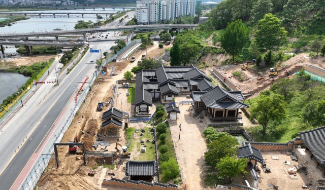 한국 독립운동의 상징적 건축물인 임청각 복원사업이 광복 80주년을 맞는 내년에 완공된다. 안동시 제공