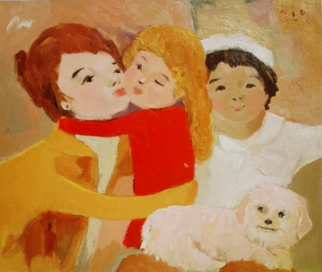 이동록, 사랑, 53x45.5cm, Oil on canvas, 2009