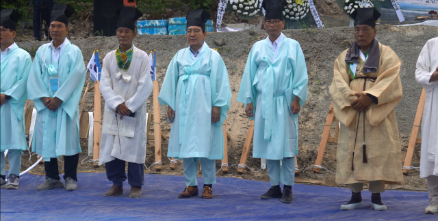 11일 칠곡군 석적읍 망정1리에서 열린 제7회 328고지 전몰용사 위령제 및 추모음악회. 328고지 전승기념사업회 제공