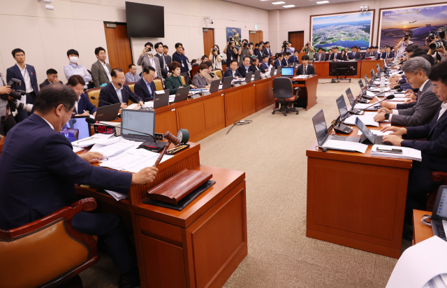 국회 국토교통위원회 회의 모습. 연합뉴스