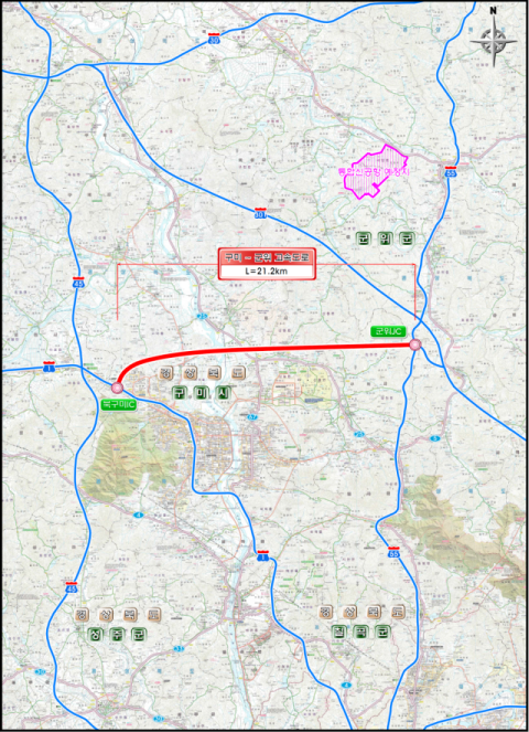 구미-군위 고속도로 소식에…구미 경제계 시너지 기대