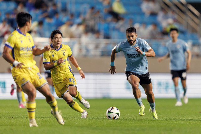 지난 7월 9일 대구FC와 인천유나이티드 경기 모습. 한국프로축구연맹 제공