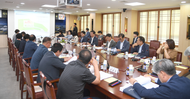 거창군 화장 시설 건립 타당성 조사 및 기본 계획 수립 용역 완료보고회를 가졌다.거창군 제공