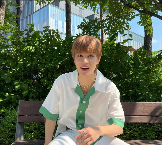 그룹 NCT 태일. 인스타그램 캡처.