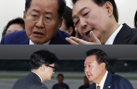 홍준표, 尹독대 요청 한동훈에 