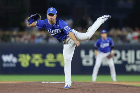 2위 삼성 라이온즈, 1위 KIA 타이거즈에 고배