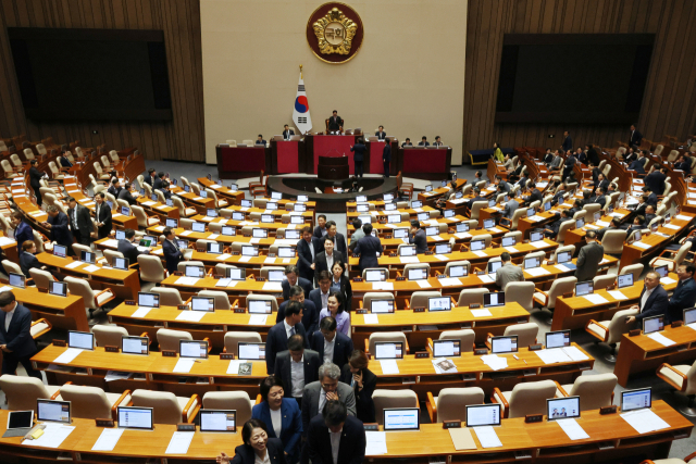 26일 국회 본회의에서 