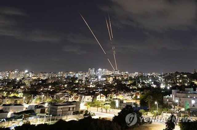 이스라엘 아이언돔. 연합뉴스