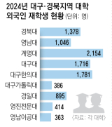 대구대 가을축제 취업 페스타에서 외국인 유학생 취업상담하고 있는 모습. 대구대 제공