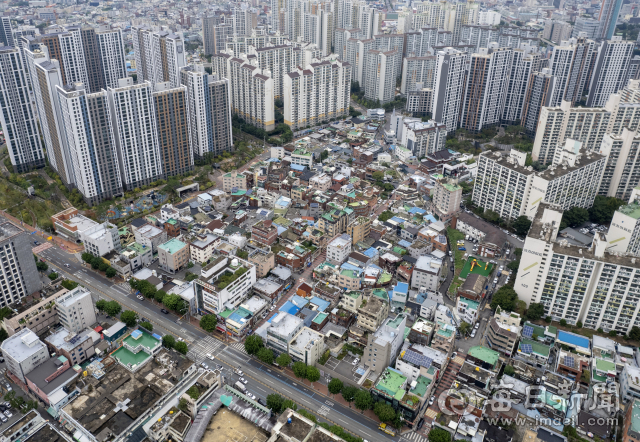 대구 중구 남산동 2613-1번지 일원에서 추진되고 있는 남산 4-7구역 재개발 사업이 정비 구역으로 지정됐다. 안성완 기자 asw0727@imaeil.com