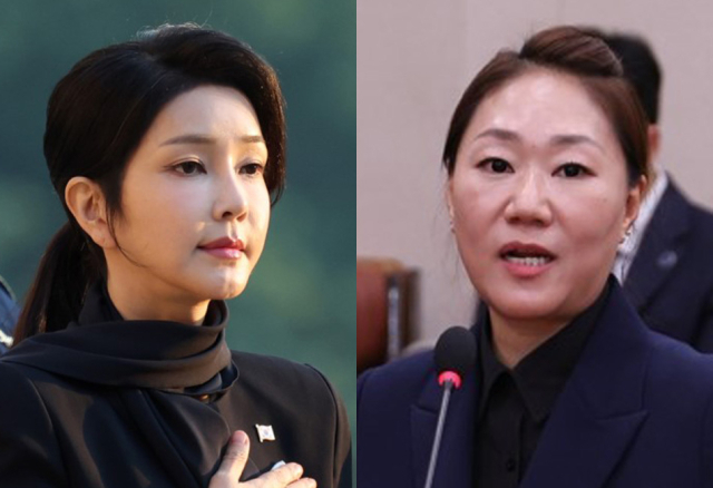 김건희 여사, 강혜경 씨. 연합뉴스