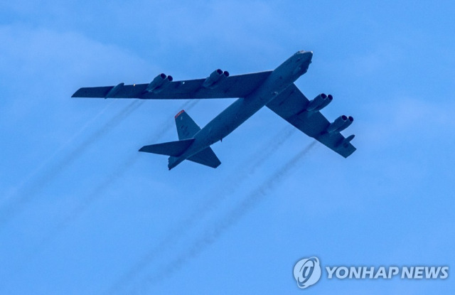 공포의 전략폭격기 B-52. 연합뉴스