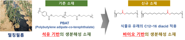 한국섬유개발연구원은 멀칭필름 제조에 필요한 바이오 원료 기반 생분해성 소재 개발에 나선다고 밝혔다. 한국섬유개발연구원제공