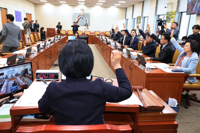 5일 오전 서울 여의도 국회에서 열린 과학기술정보방송통신위원회 전체회의에서 