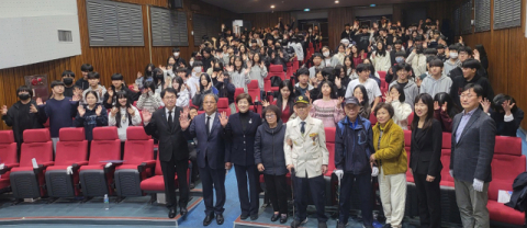 한국자유총연맹 대구시지부, 6·25 제74주년 학도의용군 추모식 