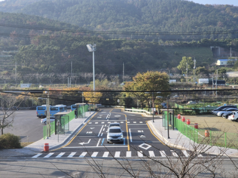 부산시, 동부산 공영차고지 환승시설 정비공사 마쳐