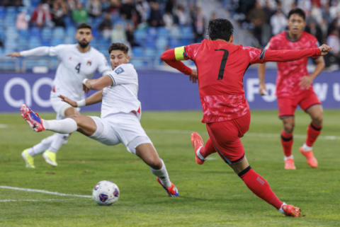 홍명보호, 팔레스타인과 1-1 비겨…손흥민 A매치 득점 단독 2위