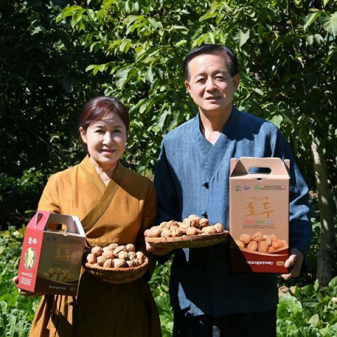 예천 '호두' 대한민국 과일산업대전서 장려상 수상  