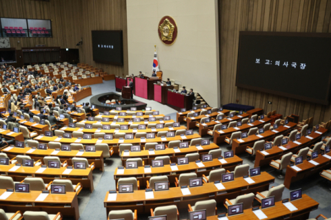 '검사 탄핵 반대' 집단행동 감사요구안, 국회 본회의 통과