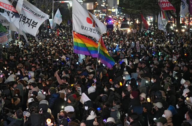 7일 대구 수성구 국민의힘 대구시당·경북도당 앞에서 열린 