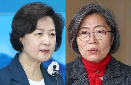 추미애, '선관위 털어야' 이수정 향해 