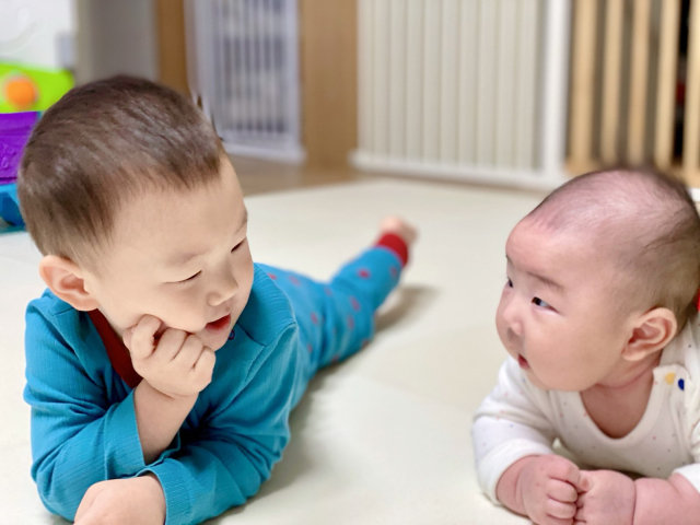 김이슬·김영환 부부 첫째 아들 김로운(3), 둘째 아들 김로준