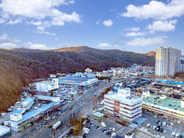 대구농수산물유통관리공사 전경. 대구시 제공