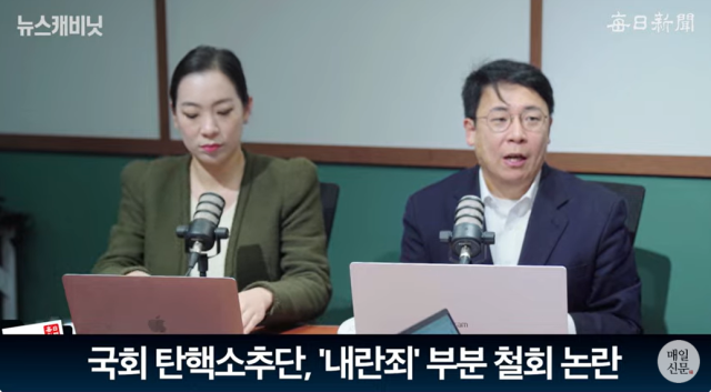 김새봄 칼럼니스트(왼쪽), 강대규 변호사(법무법인 대한중앙)/매일신문 유튜브 