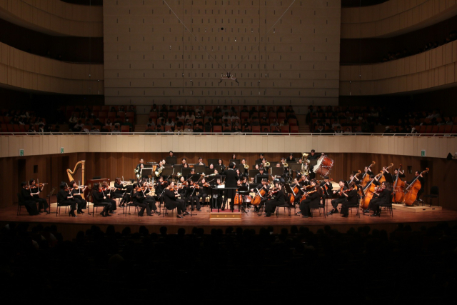 지난해 11월 대구시향 수험생 힐링 콘서트 공연 모습. 대구문화예술진흥원 제공