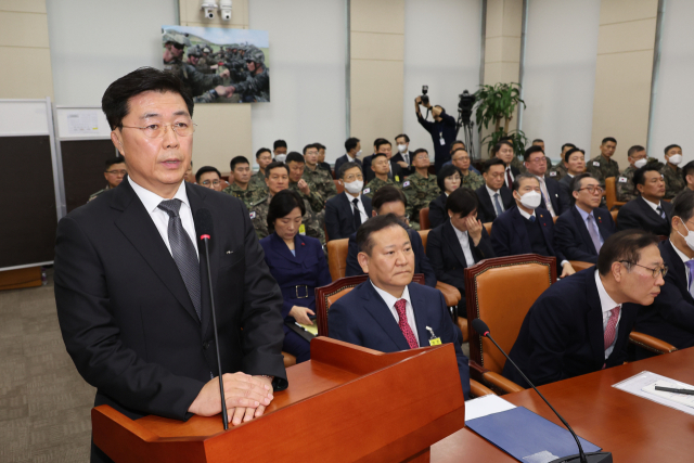 홍장원 전 국가정보원 1차장이 지난달 22일 국회에서 열린 