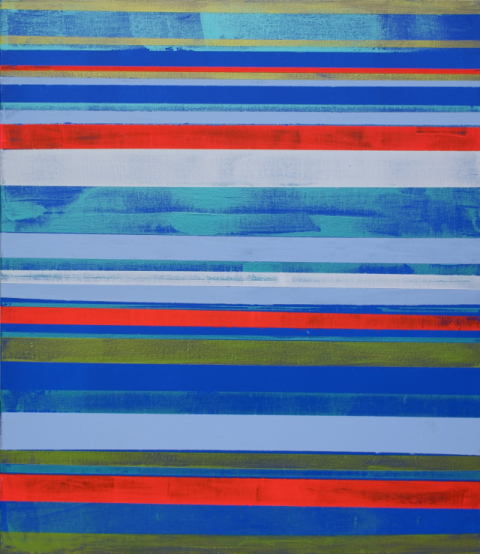 김석화, spectrum, 53×45cm, Acrylic on canvas, 2024