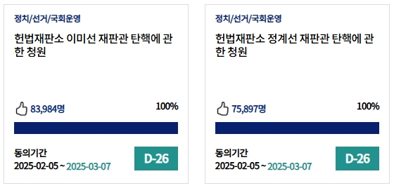 국회청원(국회 국민동의청원) 웹사이트