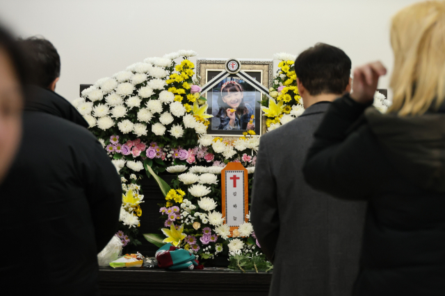 11일 대전 서구 한 장례식장에 대전 초등학교 살인사건 피해자인 김하늘(8) 양의 빈소가 마련돼 있다. 유족 측은 