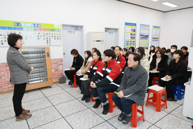 11일 예천군은 환경관리과 담당 공무원을 대상으로 